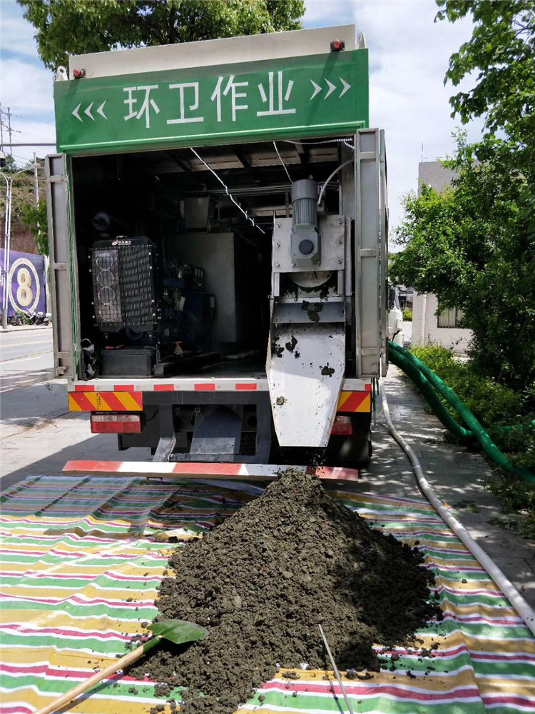 蒲江淤泥干湿分离