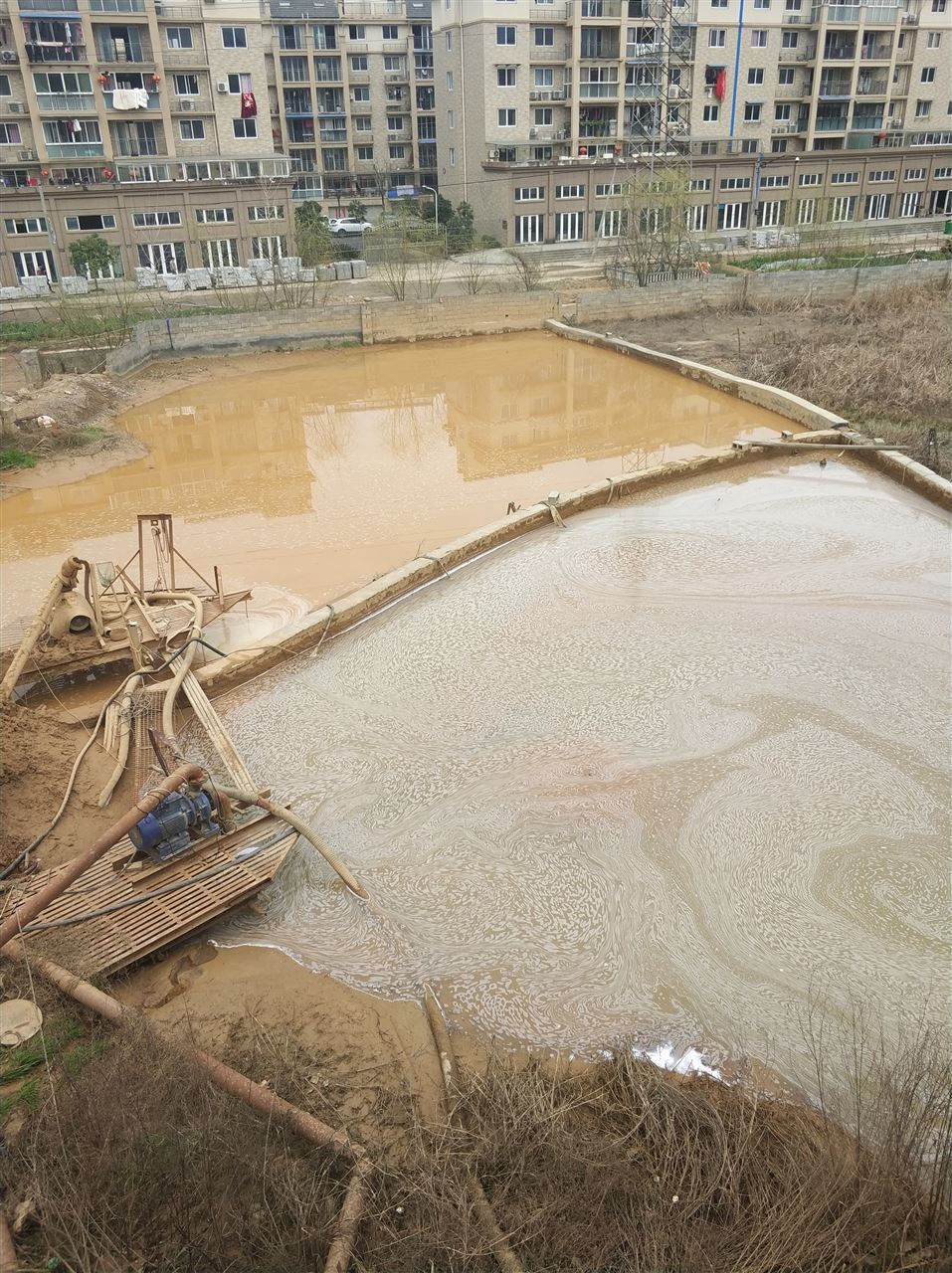 蒲江沉淀池淤泥清理-厂区废水池淤泥清淤