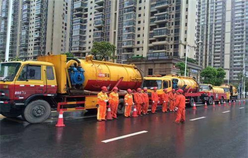 蒲江市政管道清淤