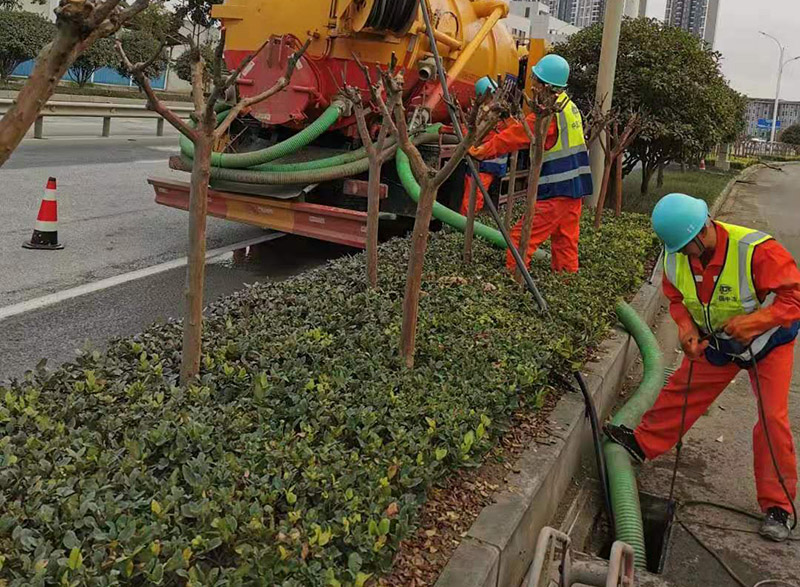 蒲江市政管道清淤